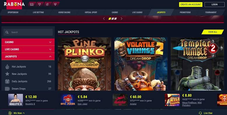 Rabona Online Casino – Testbericht 2026